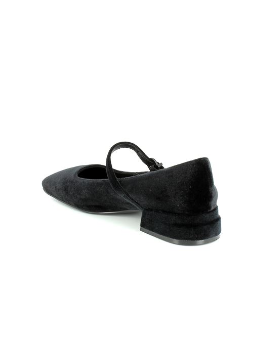 ballerina da donna in velluto nero JEANNOT | 601X