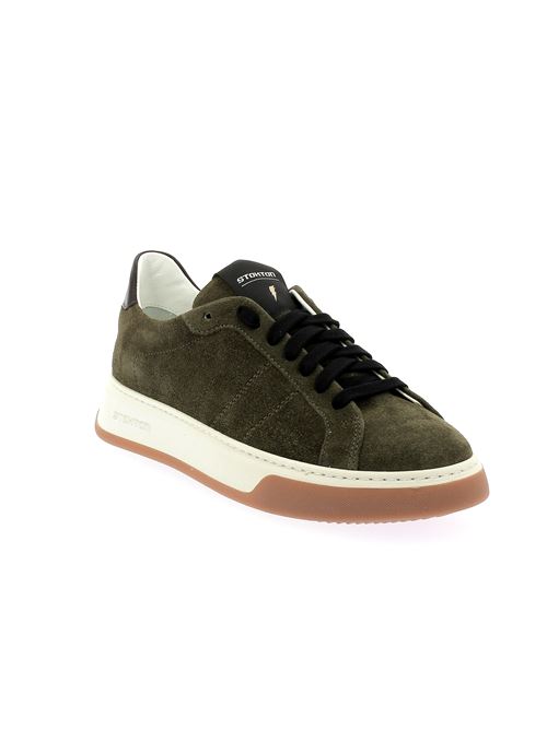 sneakers da uomo in camoscio verde STOKTON | 586-UX