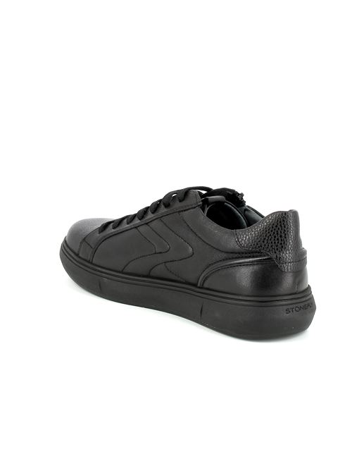 sneakers da uomo in pelle nera STONEFLY | 219832000