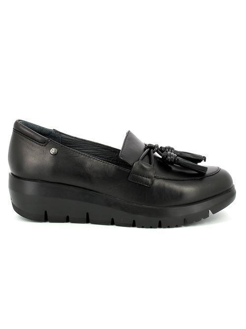 mocassino da donna in pelle nera STONEFLY | 219844000