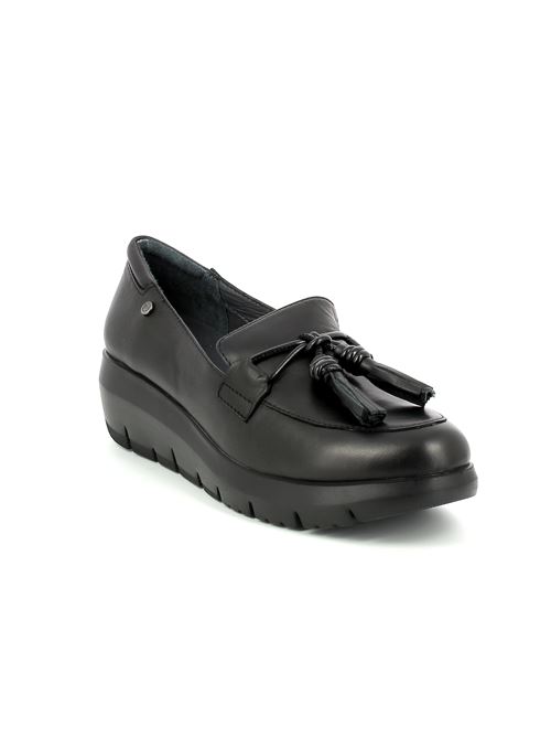 mocassino da donna in pelle nera STONEFLY | 219844000