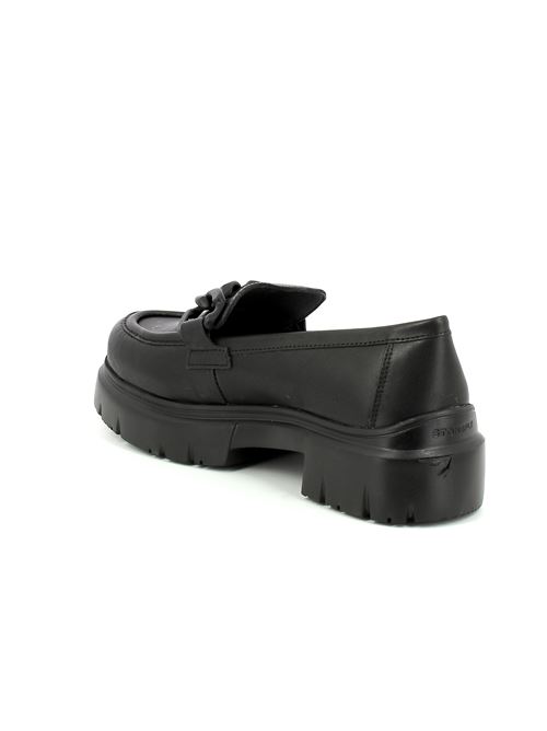 mocassino da donna in pelle nera STONEFLY | 219929000