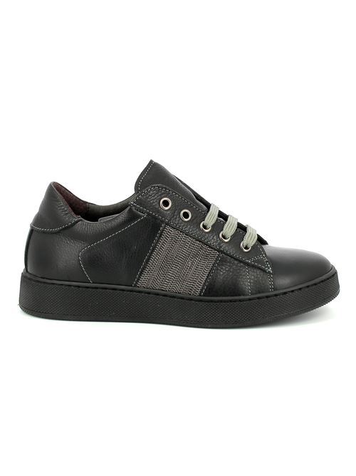 sneakers da donna in pelle nera TYKO | 23009BX