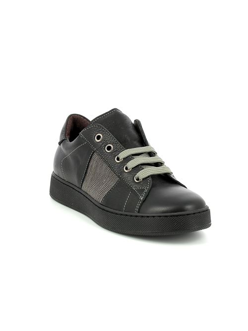 sneakers da donna in pelle nera TYKO | 23009BX