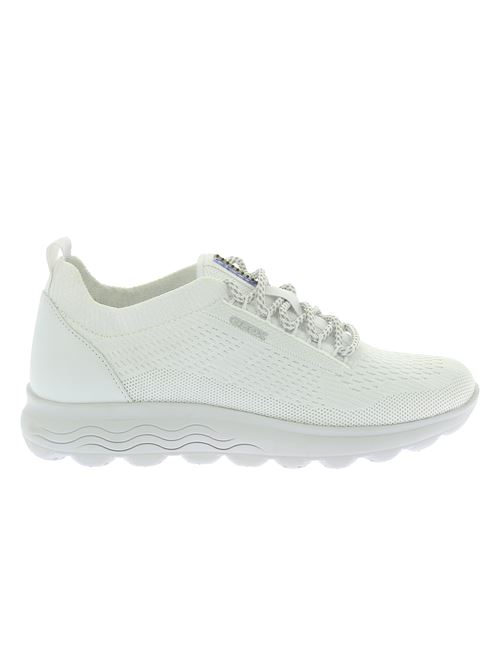 Spherica A sneakers da donna in tessuto bianco GEOX | D15NUA0006KC1000