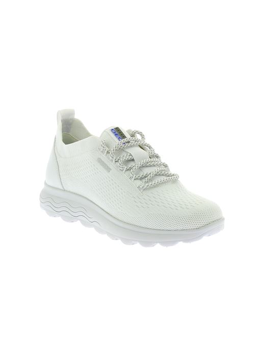 Spherica A sneakers da donna in tessuto bianco GEOX | D15NUA0006KC1000