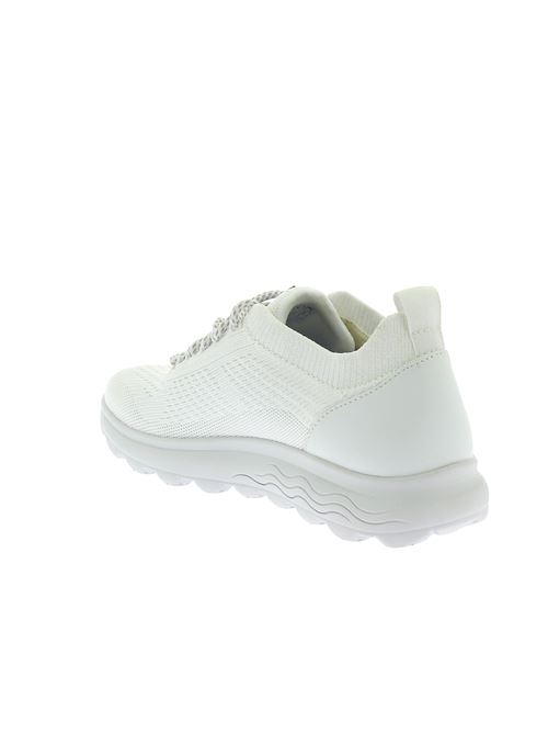 Spherica A sneakers da donna in tessuto bianco GEOX | D15NUA0006KC1000