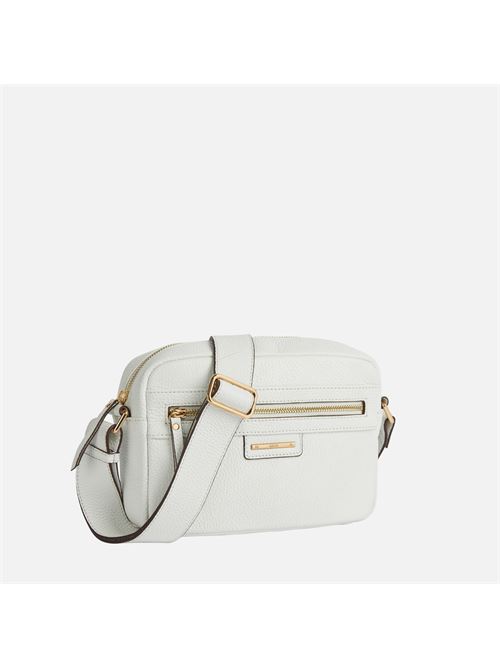 Blandine borsa a tracolla in pelle bianca GEOX | D25KBA00046C1000