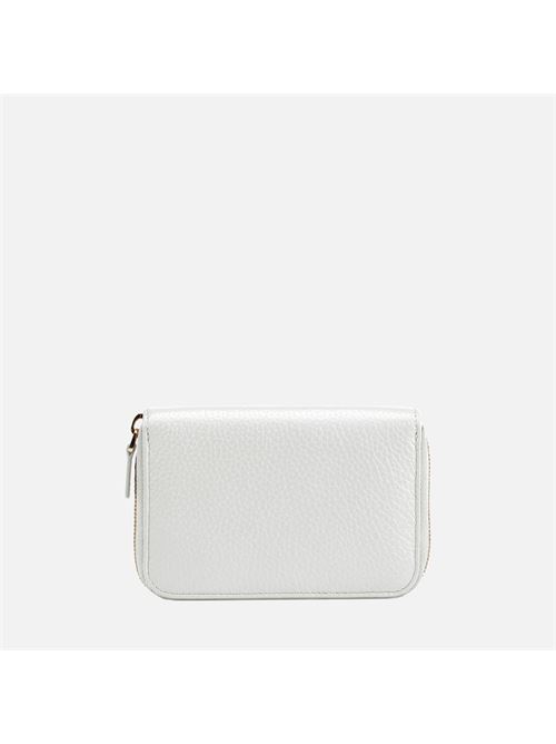 Wallet portafoglio da donna in pelle bianca GEOX | D35K3G00046C1000