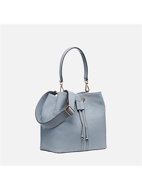 Andrenne borsa a secchiello da donna in pelle azzurra GEOX | D35KMA00046C4017