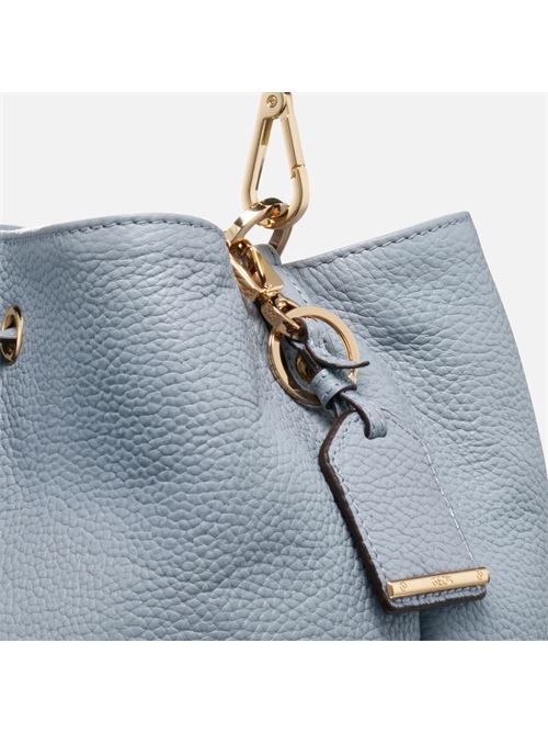 Andrenne borsa a secchiello da donna in pelle azzurra GEOX | D35KMA00046C4017