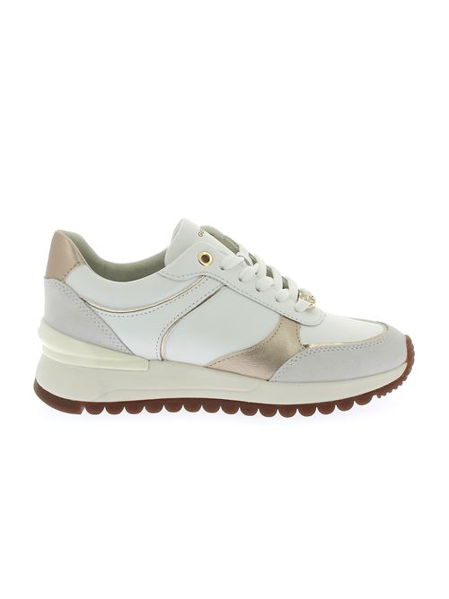 Desya sneakers da donna in pelle bianca GEOX | D5500A08522C1327