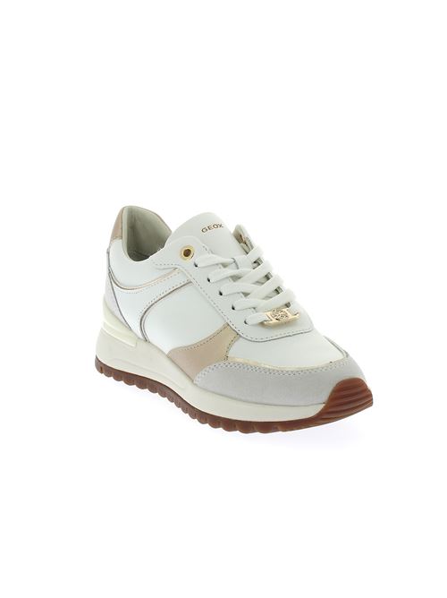 Desya sneakers da donna in pelle bianca GEOX | D5500A08522C1327