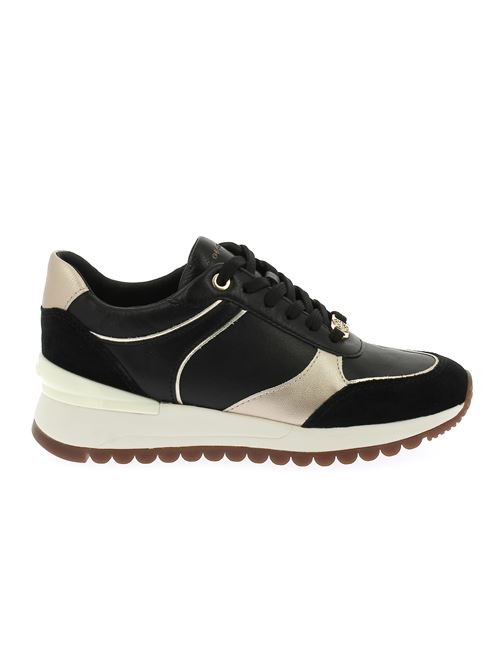 Desya sneakers da donna in pelle nera GEOX | D5500A08522C9258