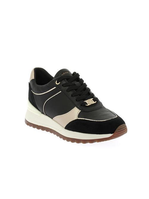 Desya sneakers da donna in pelle nera GEOX | D5500A08522C9258