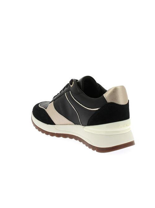 Desya sneakers da donna in pelle nera GEOX | D5500A08522C9258