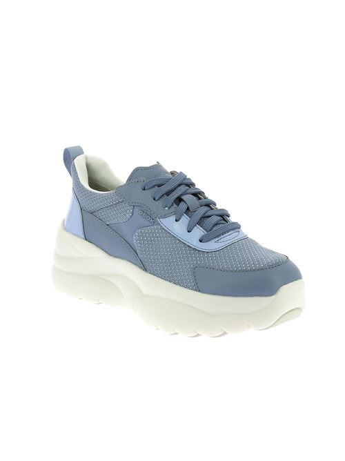 Xtors sneakers da donna in tessuto azzurro GEOX | D551FD01454C4003