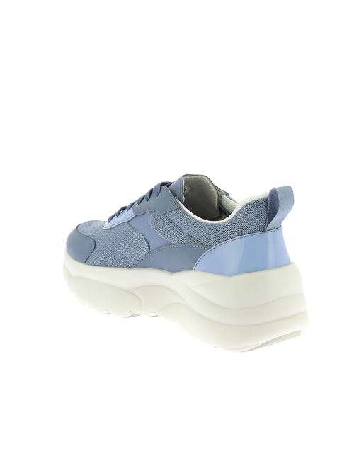 Xtors sneakers da donna in tessuto azzurro GEOX | D551FD01454C4003