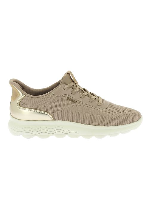 Spherica Plus sneakers da donna in tessuto stretch beige GEOX | D557MA06KBNCH62L