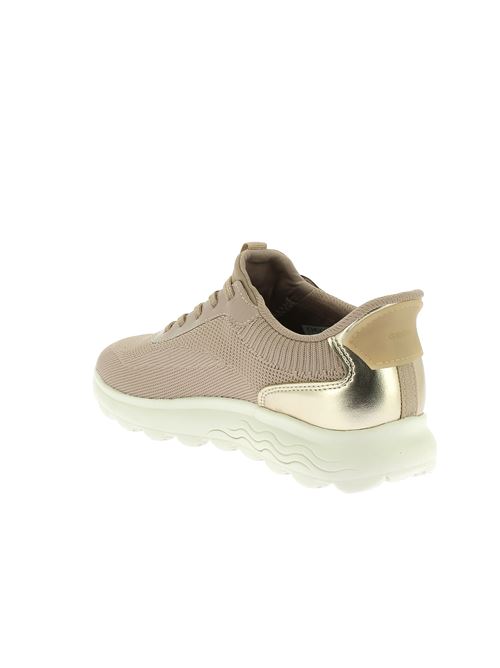 Spherica Plus sneakers da donna in tessuto stretch beige GEOX | D557MA06KBNCH62L