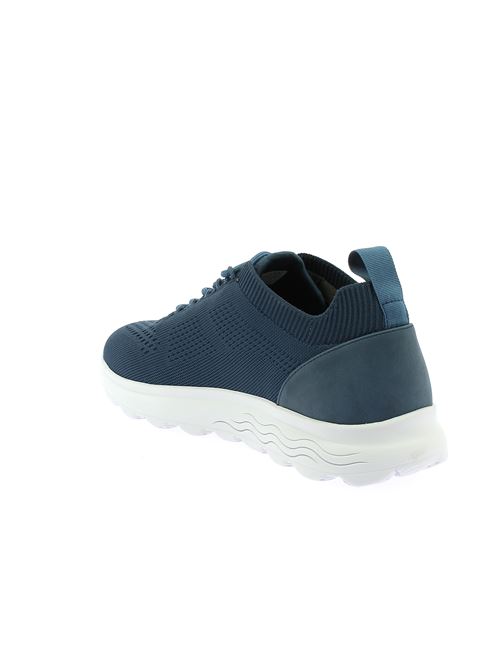 Spherica A sneakers da uomo in tessuto stetch blu avio GEOX | U15BYA0005ZC4005