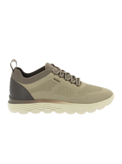 Spherica E sneakers da uomo in tessuto beige GEOX | U55BYE0009TC5124