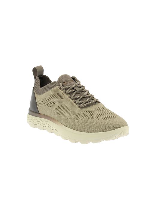 Spherica E sneakers da uomo in tessuto beige GEOX | U55BYE0009TC5124