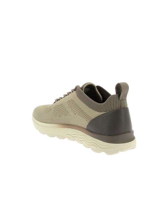 Spherica E sneakers da uomo in tessuto beige GEOX | U55BYE0009TC5124