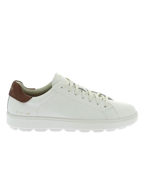 Spherica Ecub sneakers da uomo in pelle bianca GEOX | U55GPC00046C1000