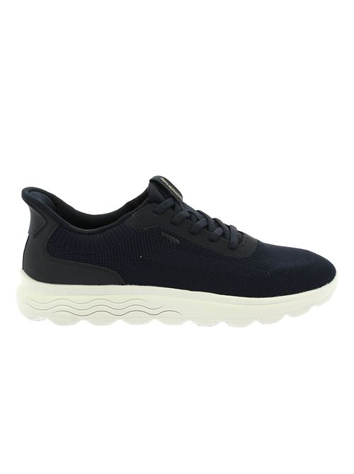 Spherica Plus sneakers da uomo in tessuto stretch blu GEOX | U55MPA06KEKC4002