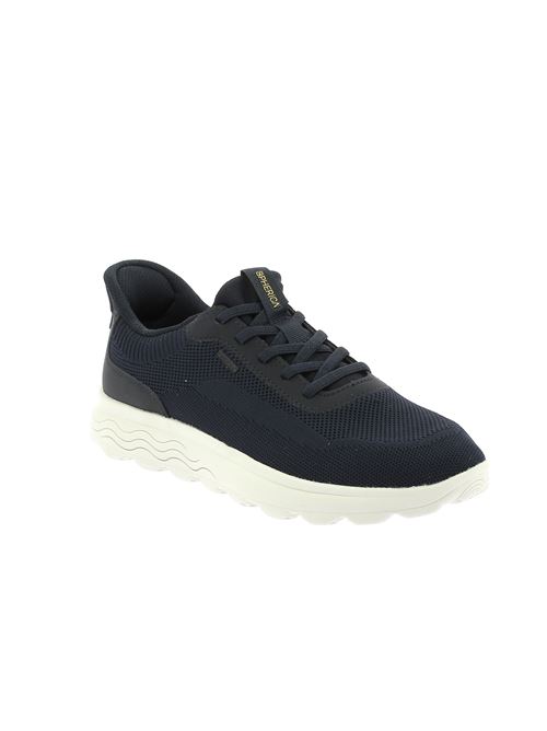 Spherica Plus sneakers da uomo in tessuto stretch blu GEOX | U55MPA06KEKC4002