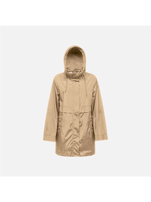 Dandra parka da donna beige GEOX | W5520RT3200F5198