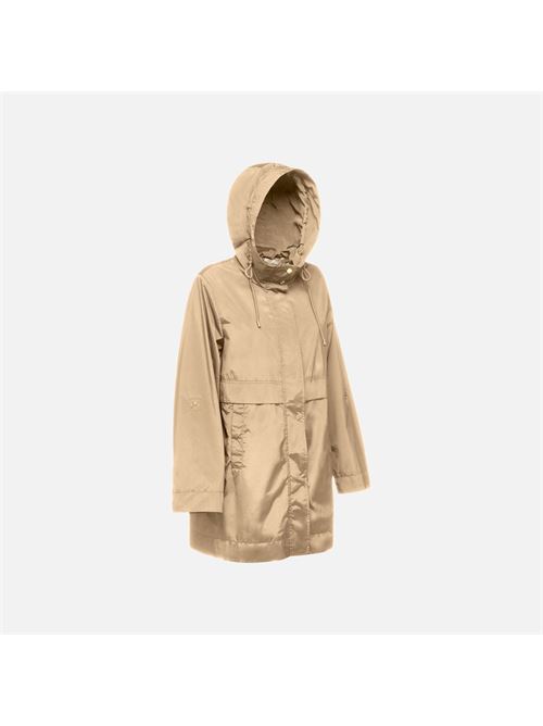 Dandra parka da donna beige GEOX | W5520RT3200F5198