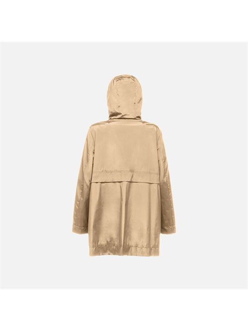 Dandra parka da donna beige GEOX | W5520RT3200F5198