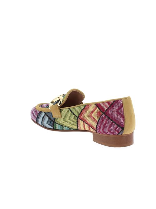 mocassino da donna in tessuto multicolor G.LUCA | NA265X