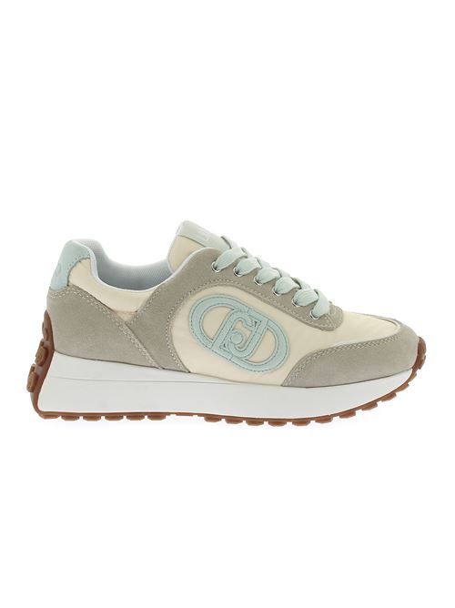 Lolo 17 sneakers da donna in camoscio e tessuto beige LIU-JO | BA5001PX003S3600