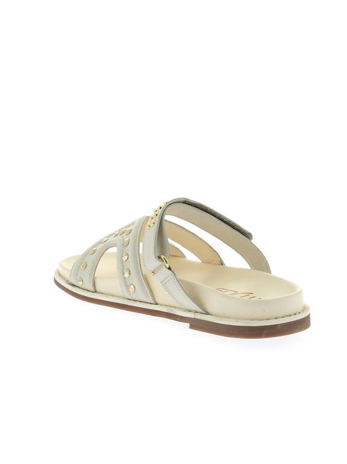 sabot da donna in pelle borchiata bianco latte MJUS | L69004-2016567