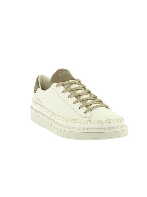 P01 sneakers da uomo in pelle bianco latte PANCHIC | P01M019-01302217