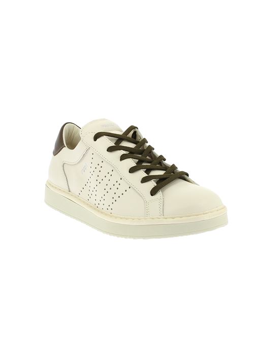 P01 sneakers da uomo in pelle bianco latte PANCHIC | P01M023-01262214