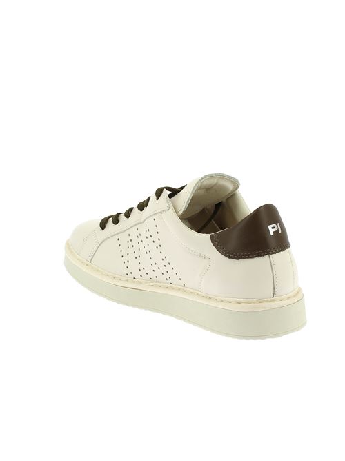 P01 sneakers da uomo in pelle bianco latte PANCHIC | P01M023-01262214