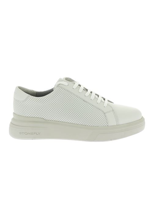 Phoenix 9 sneakers da uomo in pelle bianca STONEFLY | 222674010