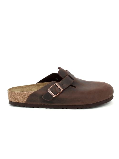 Boston sabot in pelle ingrassata habana BIRKENSTOCK | BOSTON860133