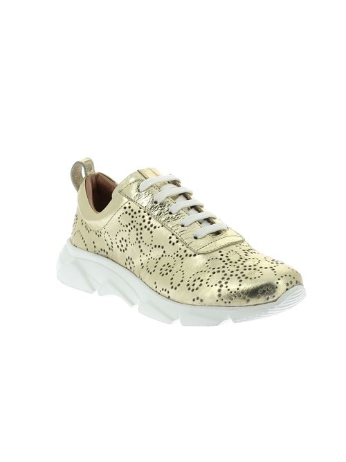 Dea sneakers da donna in pelle laminata oro CALPIERRE | DEAX