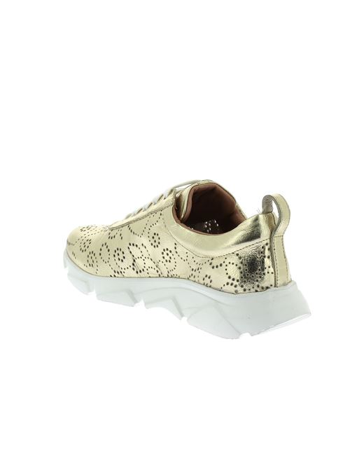 Dea sneakers da donna in pelle laminata oro CALPIERRE | DEAX