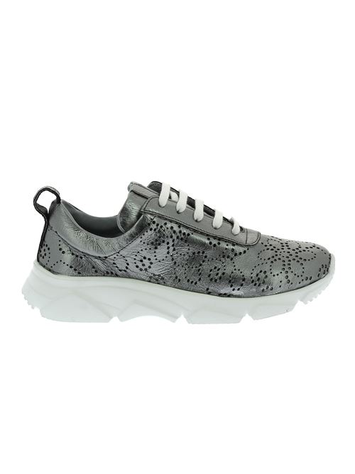 Dea sneakers da donna in pelle laminata grigia CALPIERRE | DEAY