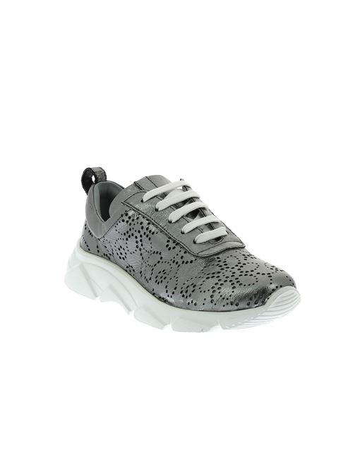 Dea sneakers da donna in pelle laminata grigia CALPIERRE | DEAY