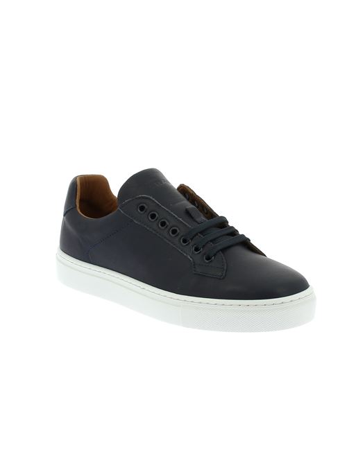 sneakers da uomo in pelle blu FRAU | 29P1Y