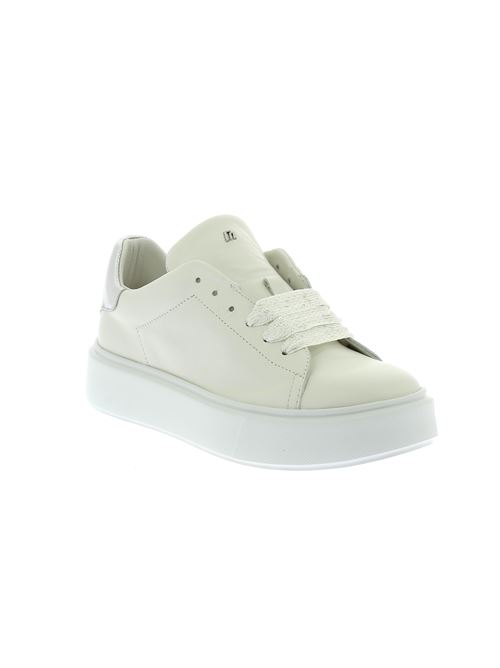 sneakers da donna in pelle bianca FRAU | 41P7X