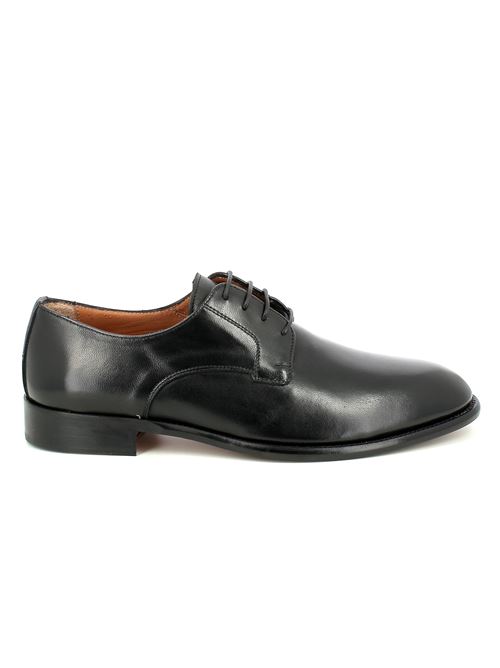 stringata derby elegante da uomo in pelle nera MELLUSO | U90618X