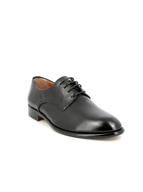 stringata derby elegante da uomo in pelle nera MELLUSO | U90618X